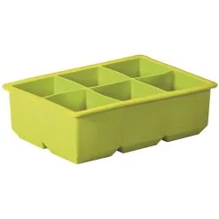 Avanti Silicone 6 Cup King Ice Cube Tray - Green