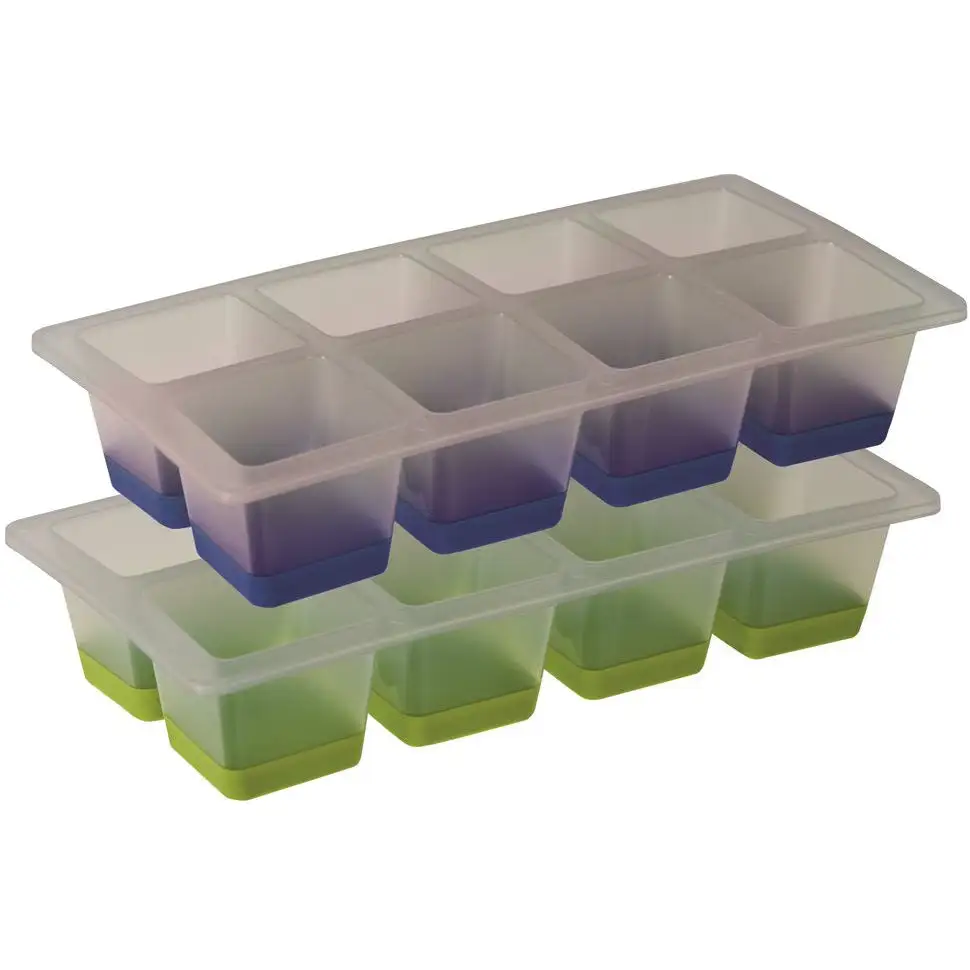 Avanti Pop Ice Cube Tray 8 Cup - Set Of 2