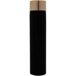 Avanti Skinny Bottle 230ml - Matte Black/Rose Gold