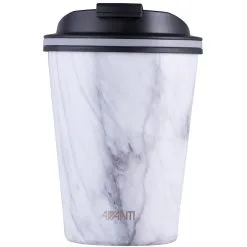 Avanti Go Cup Double Wall 280ml - White Marble