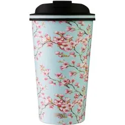 Avanti Go Cup Reusable Coffee Cup 410ml (12oz) - Blossom