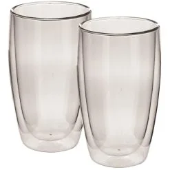 Avanti Caffe Twin Wall Glass 2 Piece Set - 400ml