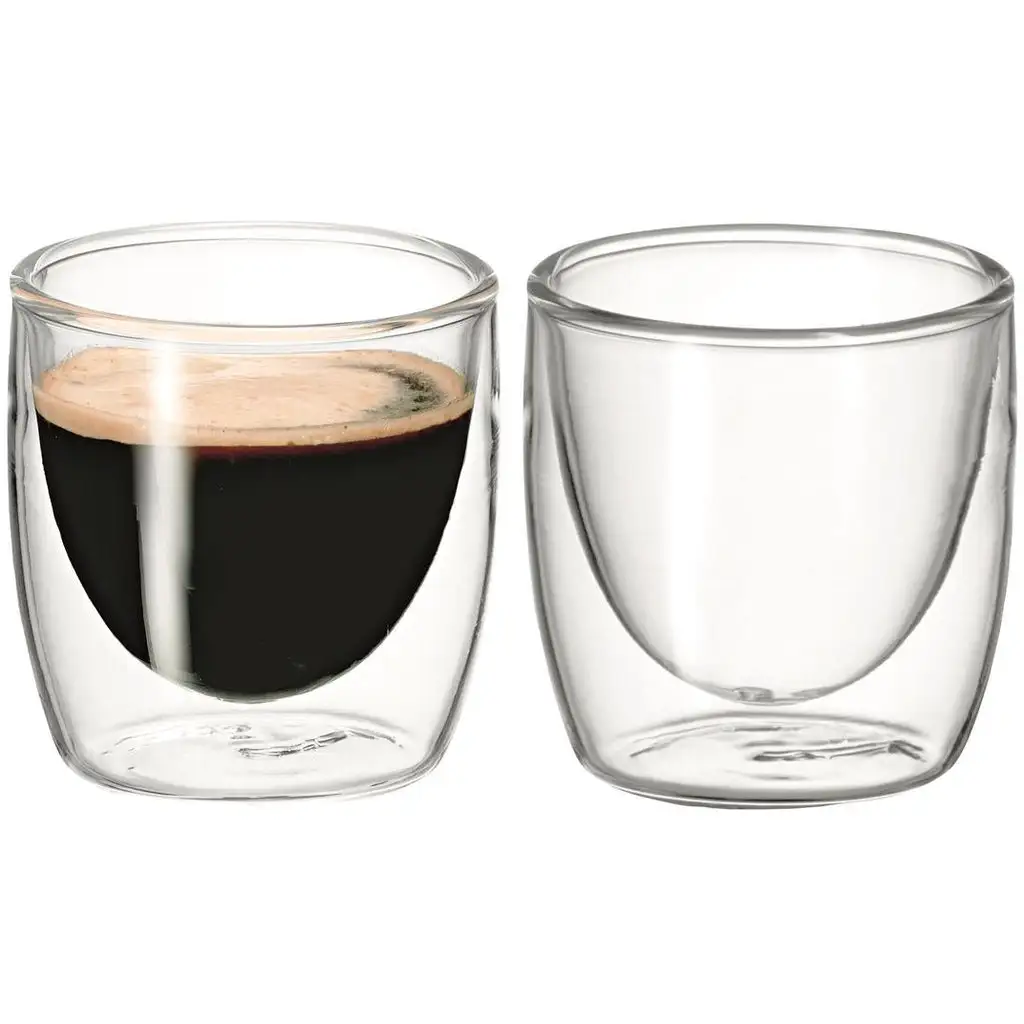 Avanti Caffe Twin Wall Glass Set Of 2 - 100ML