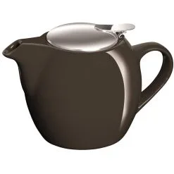 Avanti Camelia Ceramic Teapot 500ml - Pitch Black