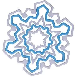 Avanti Snowflake Cookie Cutters