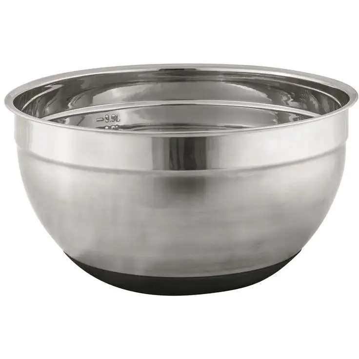 Avanti Anti-Slip Stainless Steel Mixing Bowl - 26cm