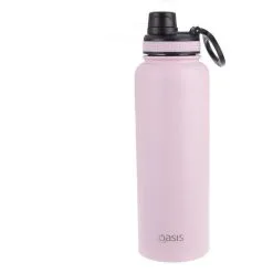 Oasis Insulated Challenger Bottle With Screw Cap 1.1L Carnation