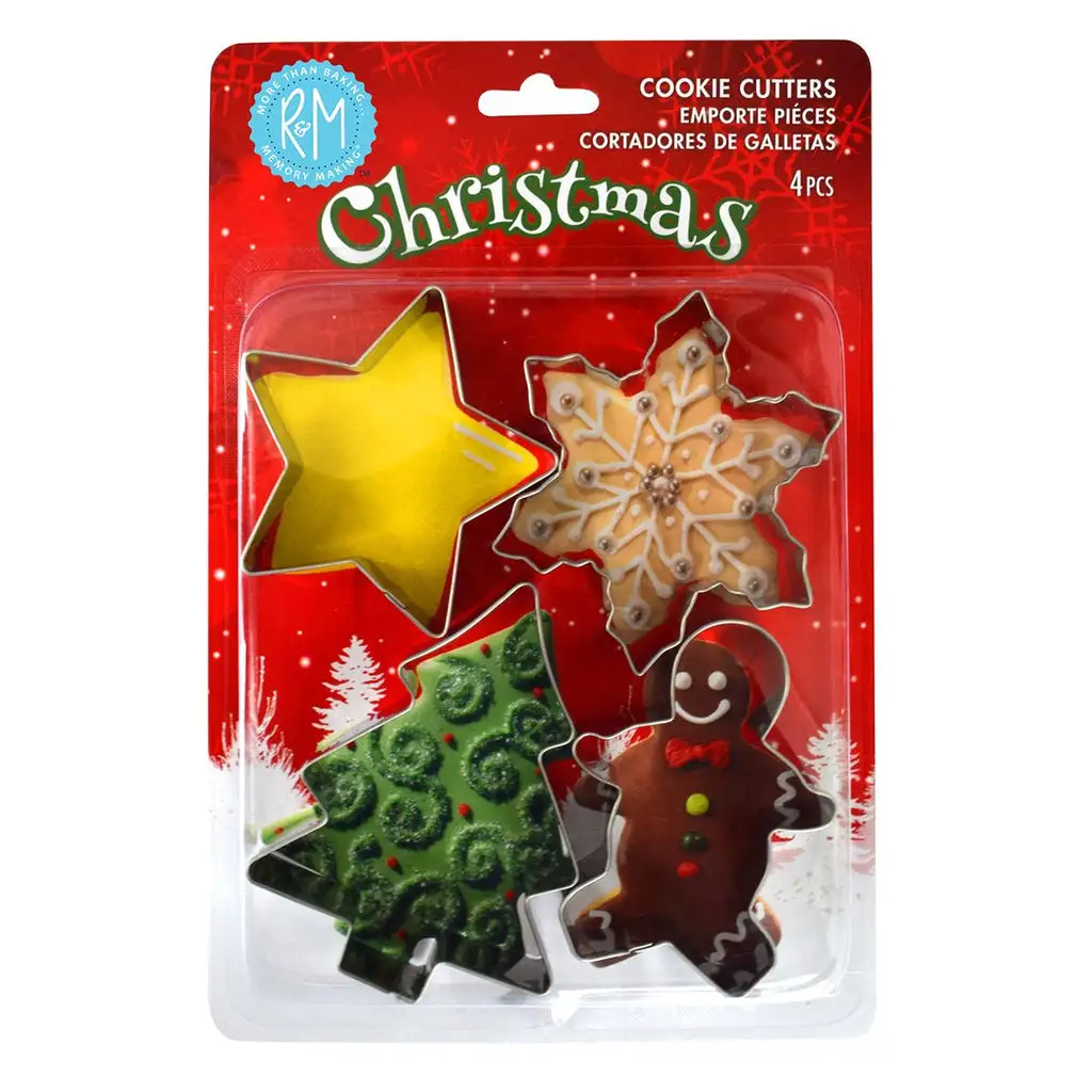 R And M Christmas Cookie Cutter Set 4 - Image 3