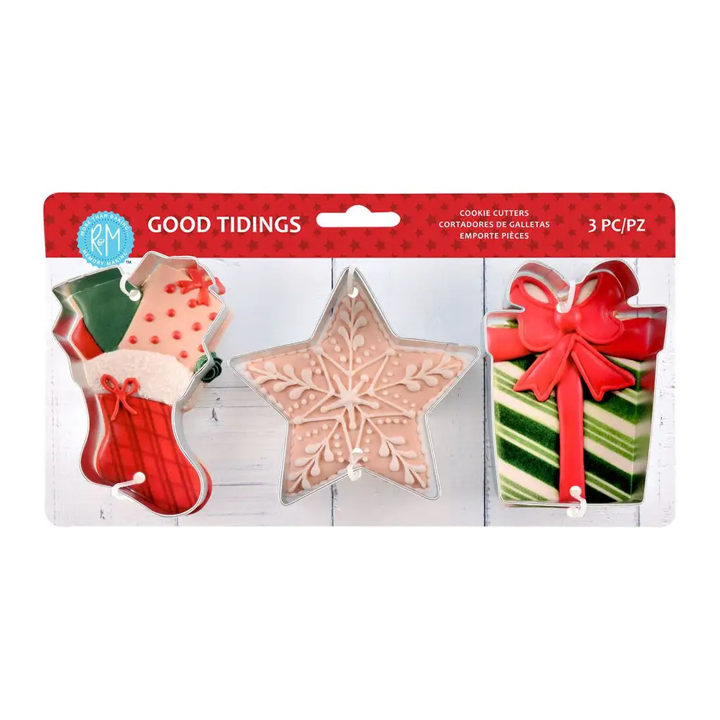R And M Good Tidings Cookie Cutter Set 3 - Image 2