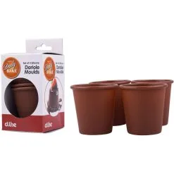 Daily Bake Silicone Dariole Moulds - Set 4