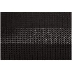 Maxwell And Williams Table Accents Woven Lurex Placemat 45x30cm Black