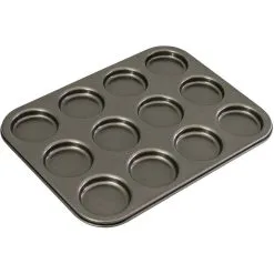 BAKEMASTER Macaroon Pan - 12 Cup Dessert Pan 35cm X 27cm