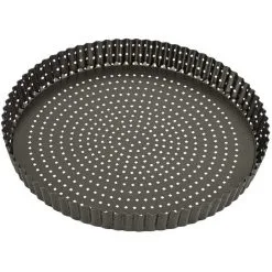 BAKEMASTER Perfect Crust Loose Base Quiche Pan - 30cm X 3.5cm