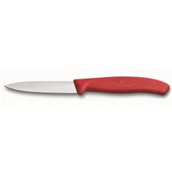 Victorinox Paring Knife Pointed Tip 8cm Red
