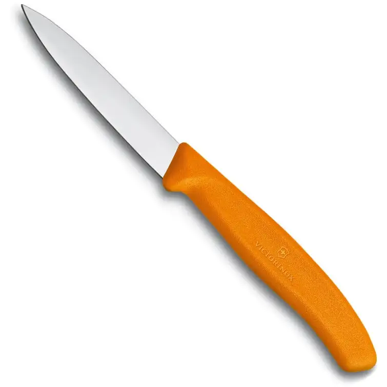 Victorinox Paring Knife Pointed Tip 8cm Orange