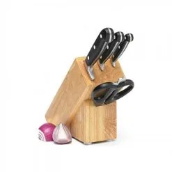 Mundial Knife Block - 5 Piece