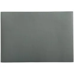 Maxwell And Williams Table Accents Leather Look Cowhide Placemat 43x30cm Grey