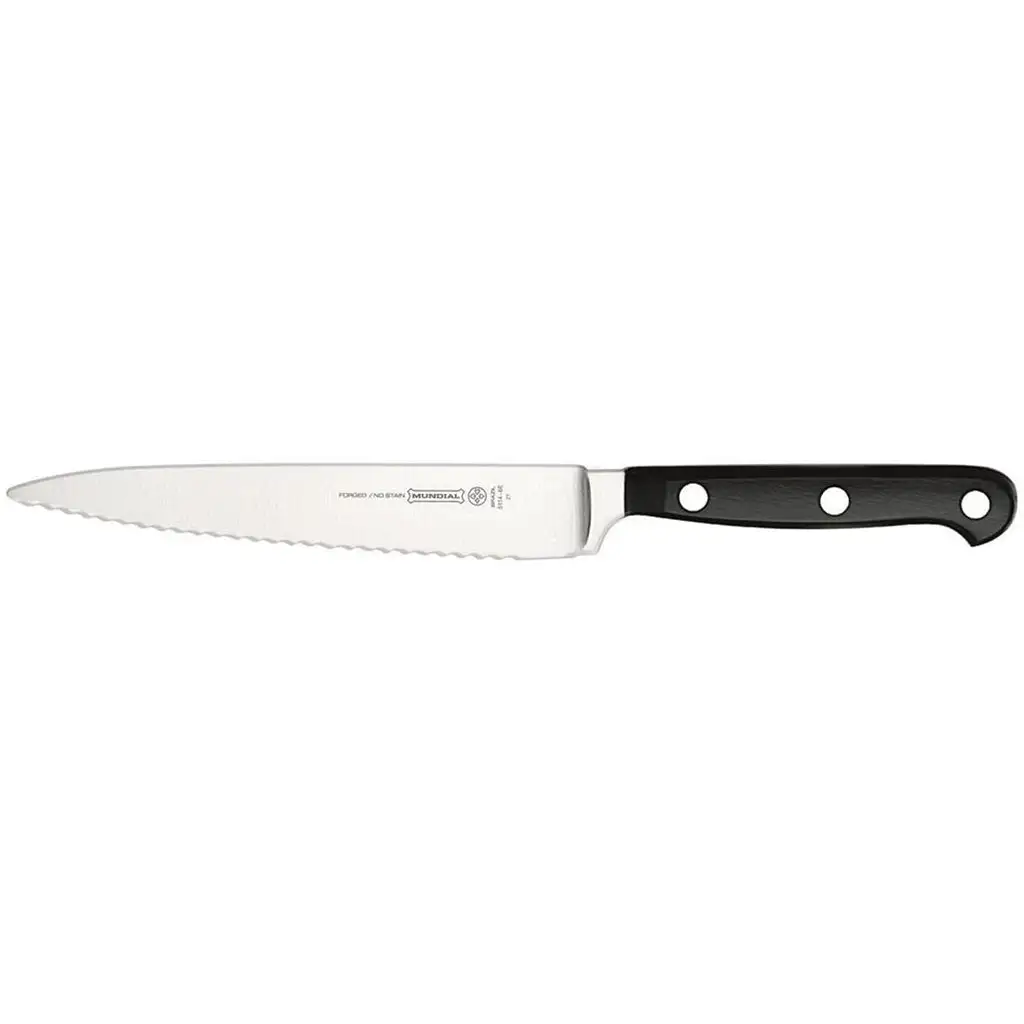 Mundial Utility Serrated Knife - 15cm
