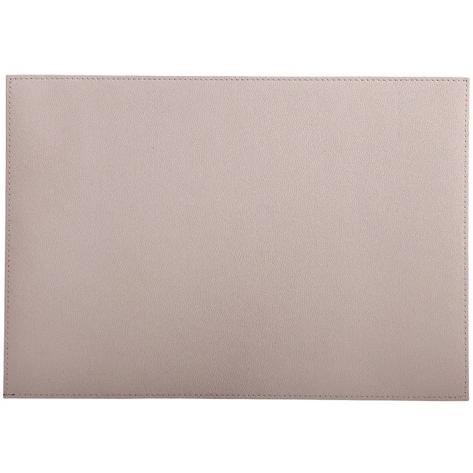 Maxwell And Williams Table Accents Leather Look Cowhide Placemat 43x30cm Salt