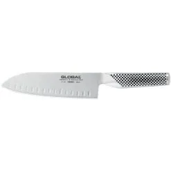 Global Santoku Knife Granton Edge - 18cm