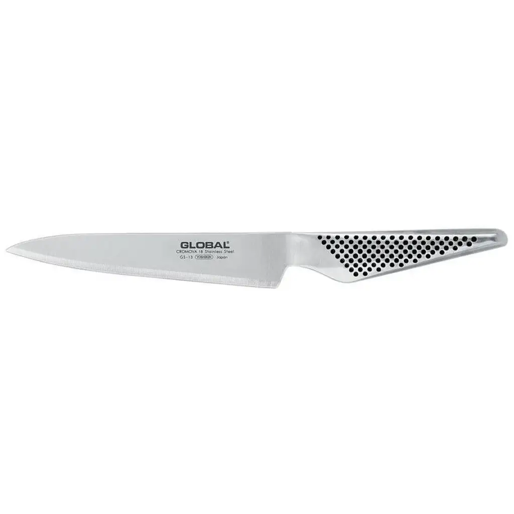 Global Serrated Utility Knife - 15cm