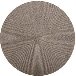 Maxwell And Williams Table Accents Round Placemat 38cm Taupe