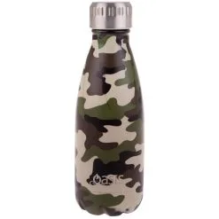 Oasis Double Wall Insulated Drink Bottle 350ml - Camo Green