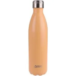 Oasis Drink Bottle 500ml Stainless Steel Double Wall Insulated - Matte Rockmelon