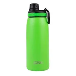 Oasis Insulated Sports Bottle Screw Cap 780ml Neon Green