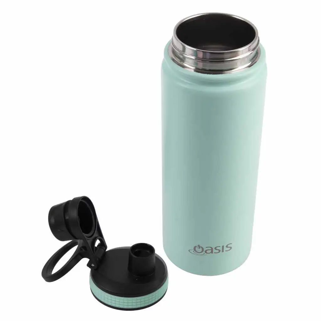 Oasis Insulated Challenger Bottle With Screw Cap 550ml Mint - Image 6
