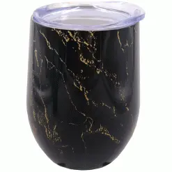 Oasis Double Wall Insulated Wine Tumbler 330ml (Gold Onyx)