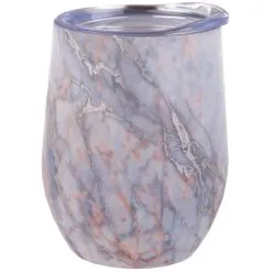 Oasis Double Wall Insulated Wine Tumbler 330ml (Silver Quartz)