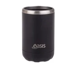 Oasis Double Wall Cooler Can Black