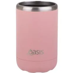 Oasis Double Wall Cooler Can Coral Cove