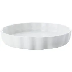 Maxwell And Williams White Basics Flan Dish 13cm