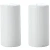 Maxwell And Williams White Basics Cylindrical Salt And Pepper