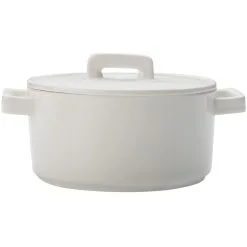 Maxwell And Williams Epicurious Round Casserole 1.3L - White