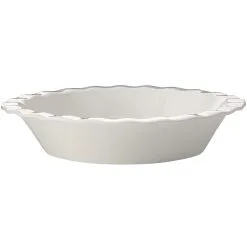 Maxwell And Williams Epicurious Fluted Pie Dish 25cm X 5cm - White