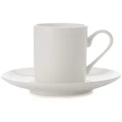 Maxwell And Williams Cashmere Straight Demi Cup 100ml And Saucer