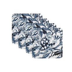 Maxwell And Williams Greg Irvine Mantra Cork Back Coaster 10.5cm Set Of 4 Gift Boxed