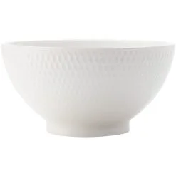 Maxwell And Williams White Basics Diamonds Rice Bowl 12.5cm