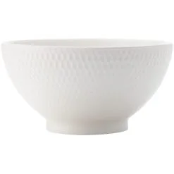 Maxwell And Williams White Basics Diamonds Rice Bowl 15cm