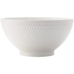 Maxwell And Williams White Basics Diamonds Noodle Bowl 18cm