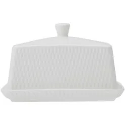 Maxwell And Williams White Basics Diamonds Butter Dish