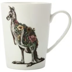Maxwell And Williams Marini Ferlazzo Australian Families Mug 450ml Tall Kangaroo Gift Boxed