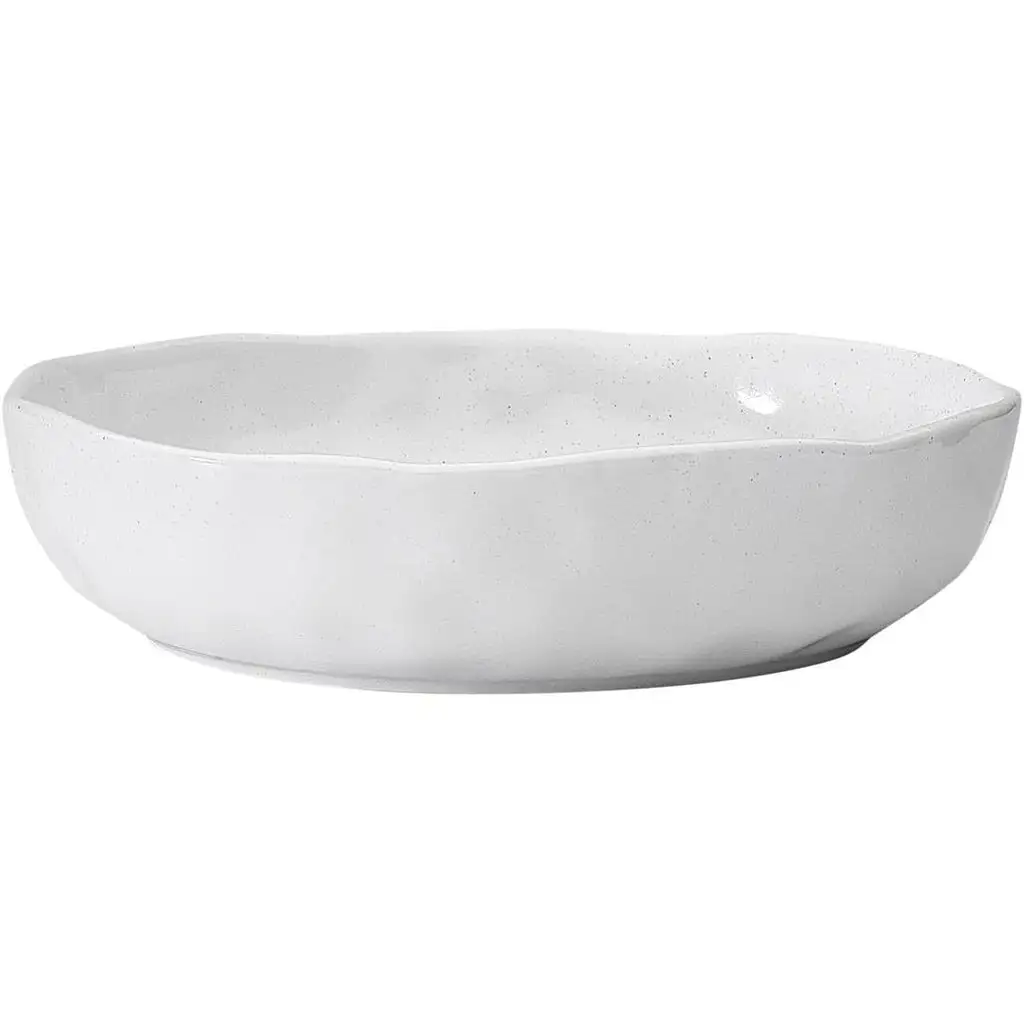 Ecology Speckle Dinner Bowl Milk 22cm