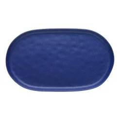 Ecology Speckle Cobalt Oval Platter