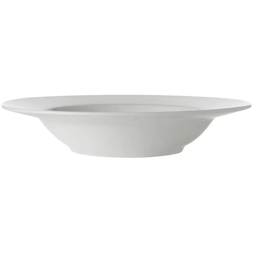 Maxwell And Williams White Basics Rim Soup Bowl 23Cm