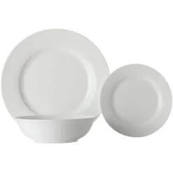 Maxwell And Williams White Basics European 18 Piece Dinner Set