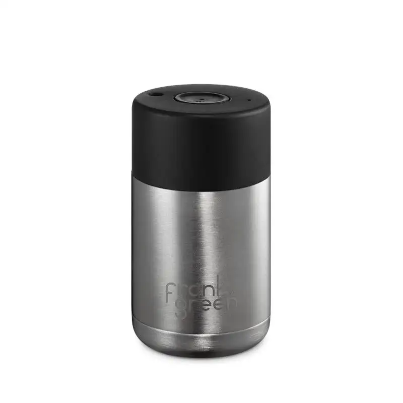 Frank Green 10oz Reusable Cup - Brushed Steel